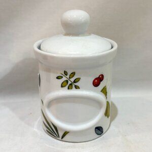 Urban Essence Porcelain Lidded Spice Jar 4"